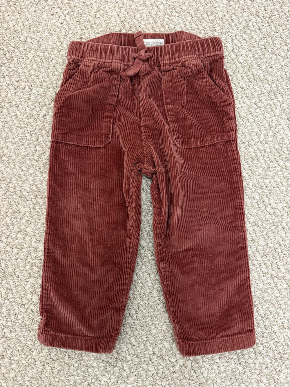Little Planet Corduroy Pants, 24m